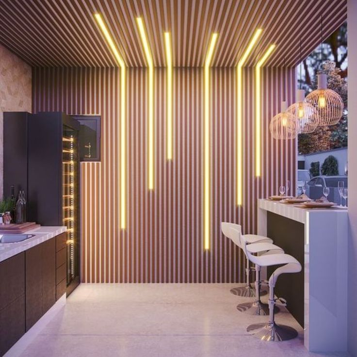 Woodline LED louvers display Kanpur